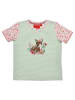 Bondi Trachtenshirt 'Bambi' in Grün/ Rot/ Weiß