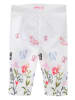 Bondi Leggings 'Blumenwiese' in Weiß