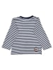 Bondi Longsleeve 'Pirat' in Weiß/ Schwarz