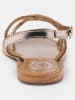Les BAGATELLES Leder-Sandalen "Clorinde" in Gold