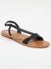 Les BAGATELLES Leren sandalen "Amadrya" zwart