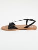 Les BAGATELLES Leren sandalen "Amadrya" zwart