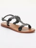 Les BAGATELLES Leren sandalen "Burke" zwart