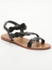 Les BAGATELLES Leren sandalen "Arianna" zwart