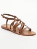 Les BAGATELLES Leren sandalen "Georgie" lichtbruin