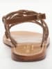 Les BAGATELLES Leren sandalen "Georgie" lichtbruin
