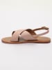 Les BAGATELLES Leder-Sandalen "Sibella" in Beige