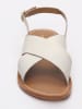Les BAGATELLES Leder-Sandalen "Sibella" in Weiß