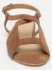 Les BAGATELLES Leren sandalen "Loberia" lichtbruin