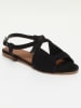 Les BAGATELLES Leder-Sandalen "Loberia" in Schwarz