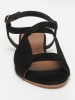 Les BAGATELLES Leder-Sandalen "Loberia" in Schwarz