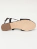Les BAGATELLES Leder-Sandalen "Loberia" in Schwarz