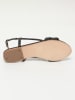 Les BAGATELLES Leder-Sandalen "Medanos" in Schwarz
