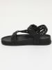 Les BAGATELLES Leder-Sandalen "Menuca"  in Schwarz