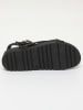 Les BAGATELLES Leder-Sandalen "Menuca"  in Schwarz