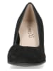 Caprice Leren pumps zwart