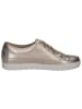 Caprice Leren sneakers goudkleurig