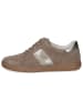 Caprice Leder-Sneakers in Hellbraun
