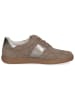 Caprice Leren sneakers lichtbruin