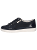 Caprice Leren sneakers donkerblauw