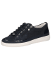 Caprice Leren sneakers donkerblauw