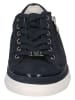 Caprice Leren sneakers donkerblauw