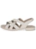 Caprice Leder-Sandalen in Creme