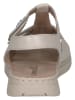 Caprice Leren sandalen crème