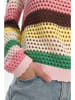 NÜMPH Pullover "Numiana" in Rosa/ Gelb/ Grün