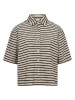 NÜMPH Blouse "Numosha" crème/zwart