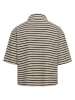 NÜMPH Bluse "Numosha" in Creme/ Schwarz