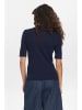 NÜMPH Poloshirt "Nucilia" in Dunkelblau