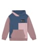 Color Kids Hoodie in Rosa/ Blau
