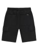 Cars Jeans Cargo-Sweatshorts "Redush" in Schwarz