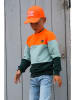 Tygo & Vito Sweatshirt "Wick" oranje/lichtblauw/groen