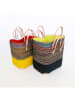 Le Comptoir de la Plage Strandtasche "Tsivory" in Dunkelblau - (B)36 x (H)38 x (T)26 cm