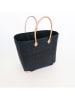 Le Comptoir de la Plage Strandtasche "Tamatave" in Schwarz - (B)38 x (H)38 x (T)20 cm