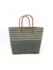 Le Comptoir de la Plage Strandtasche "Amoroni" in Grau - (B)35 x (H)35 x (T)20 cm