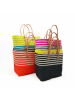 Le Comptoir de la Plage Strandtasche "Amoroni" in Türkis - (B)35 x (H)35 x (T)20 cm