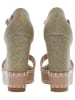 U.S. Polo Assn. Keilsandaletten in Beige