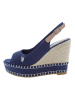 U.S. Polo Sleehaksandalen donkerblauw/beige