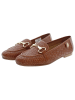 U.S. Polo Assn. Leder-Mokassins in Hellbraun