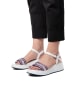 U.S. Polo Assn. Sleehaksandalen wit