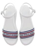 U.S. Polo Assn. Sleehaksandalen wit