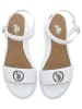 U.S. Polo Assn. Keilsandaletten in Weiß