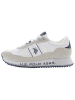 U.S. Polo Assn. Leder-Sneakers in Weiß/ Beige