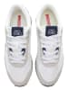 U.S. Polo Assn. Leder-Sneakers in Weiß/ Beige