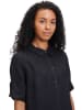 BETTY & CO Leinen-Kleid in Schwarz