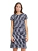 Betty Barclay Jurk wit/donkerblauw