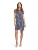 Betty Barclay Kleid in Weiß/ Dunkelblau